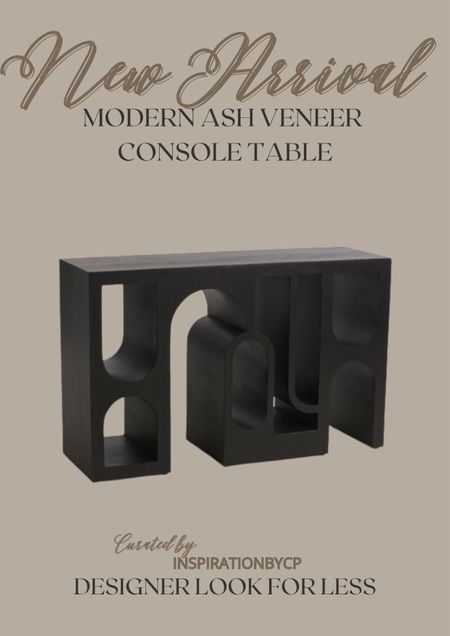 New Arrival- Modern console table 
Look for less, entryway, console table, modern home, arhaus, west elm, designer inspired, living room furniture 

#LTKstyletip #LTKhome