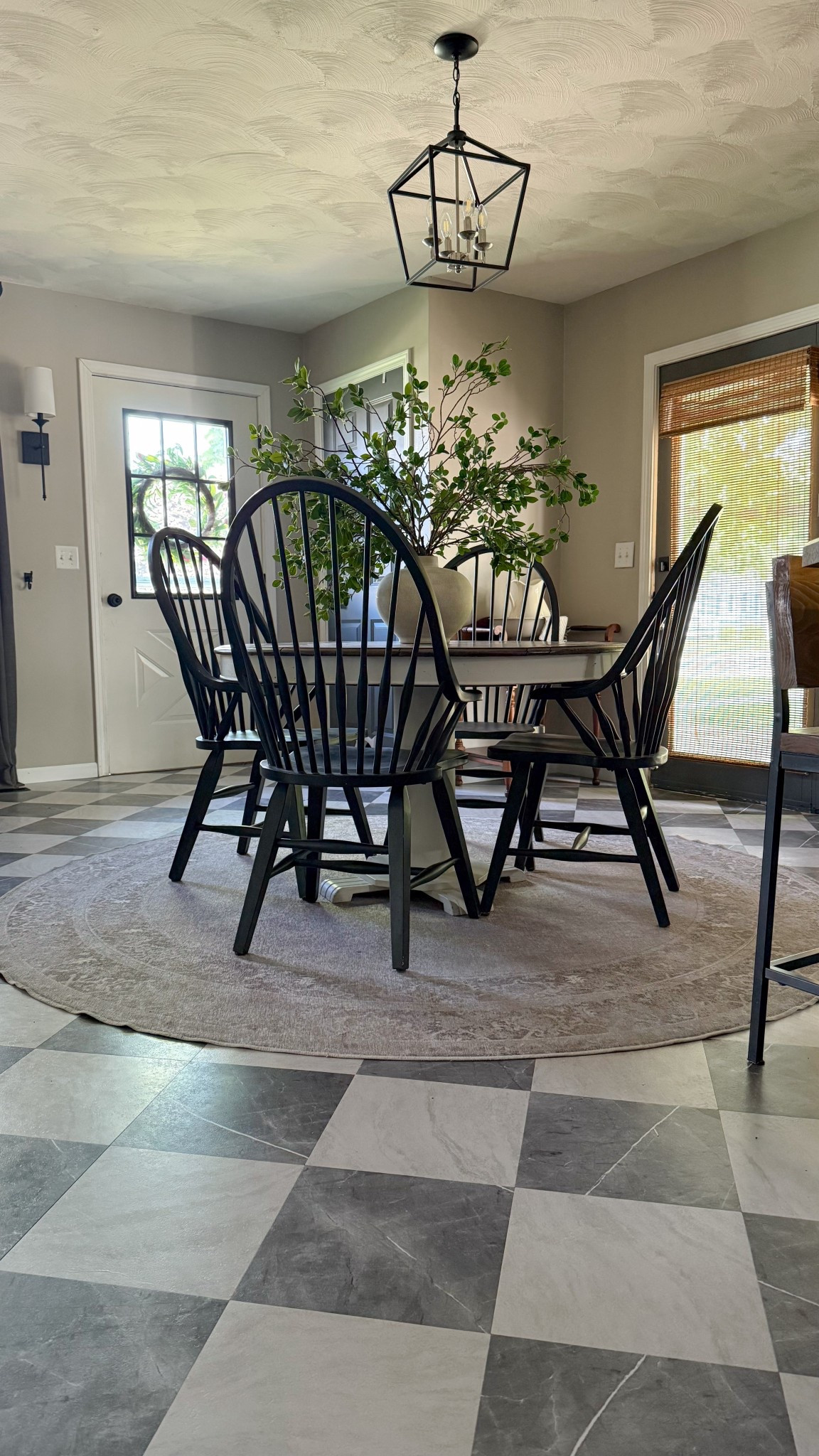 Be sure to hit the heart icon to save your favorite products.
You will automatically be notified if/when it goes on sale!

Peek and stick floor tiles | Vinyl Flooring | CLJ Bonneville floor tiles | Farmhouse Dining Room | Windsor Dining Chairs | Solid Wood Dining Chair | Wooden Bamboo Blinds | Spring Summer Centerpiece | Stems | Rechargeable Light Sconce | Modern Lantern Pendant | Kitchen Light Fixture


#LTKHome