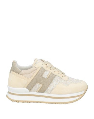 Hogan Kid Girl Sneakers Beige Size 12C Leather, Textile fibers | YOOX (US)