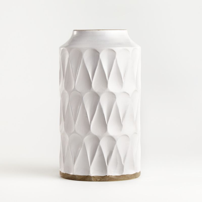Kora Medium Vase + Reviews | Crate and Barrel | Crate & Barrel