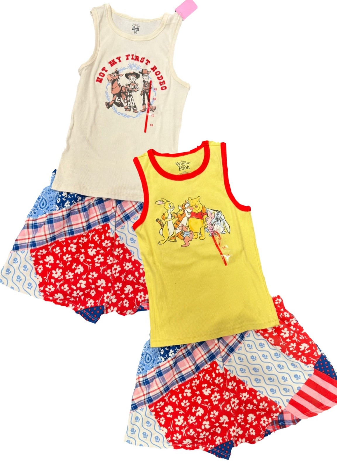 Super cute Disney tanks for this summer! Toy Story and Winnie the Pooh! And they match with these cute mixed pattern shorts too. Which set is your favorite? 

#LTKootd #LTKmomlife #LTKgrwm