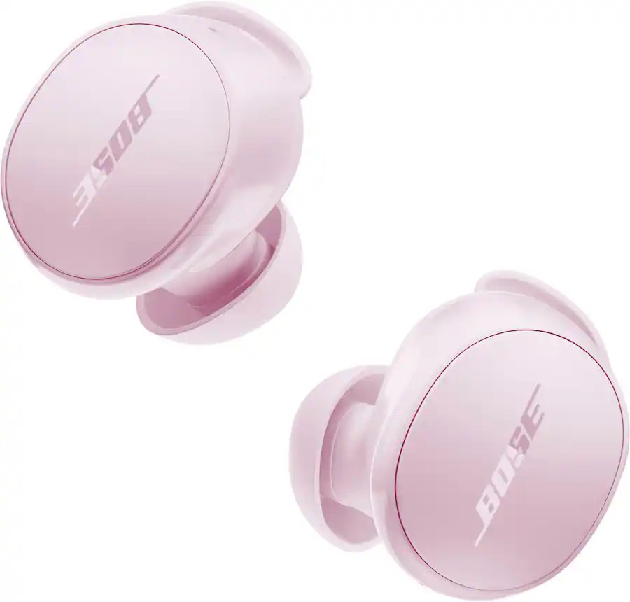 Bose - QuietComfort True Wireless Noise Cancelling In-Ear Earbuds - Petal Pink | Best Buy U.S.