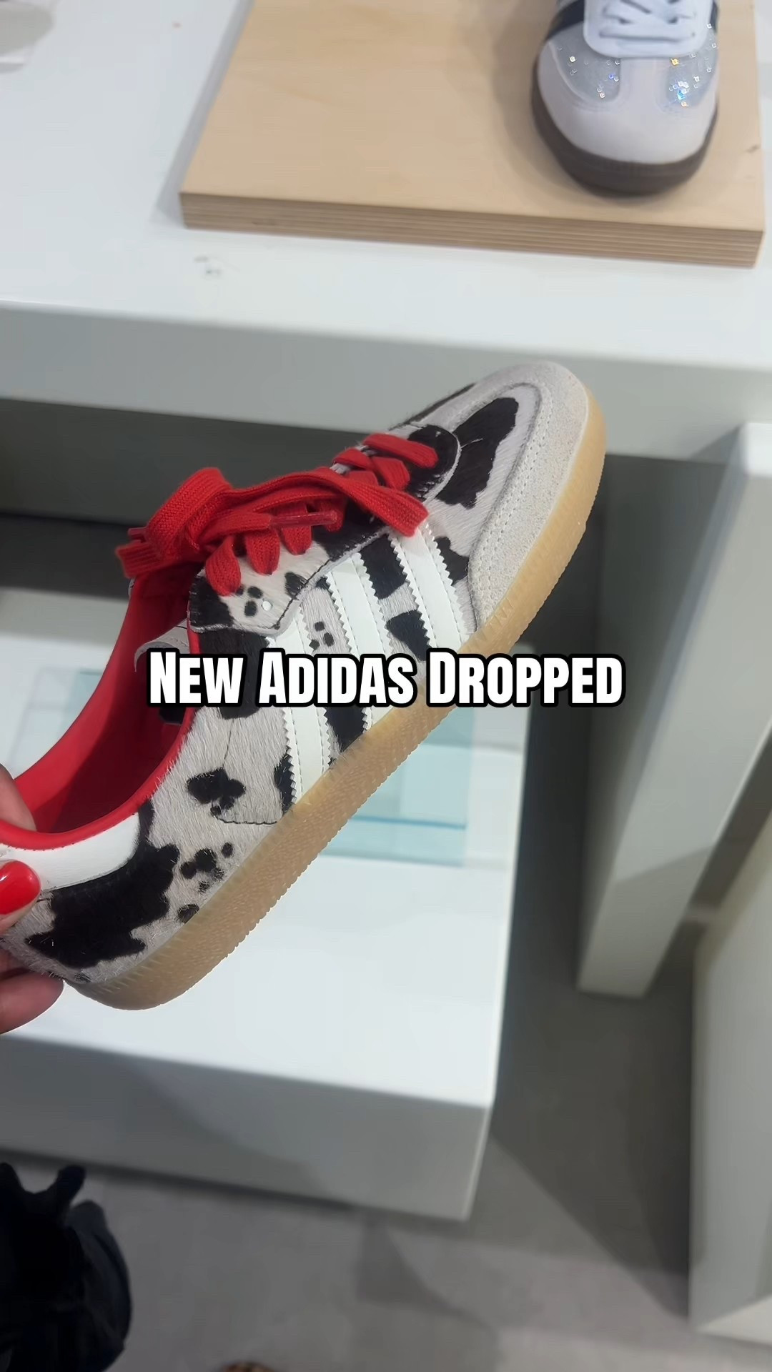 Adidas I found in London.  Went home with the cow print sambas.

#LTKPlusSize #LTKWorkwear #LTKOver40