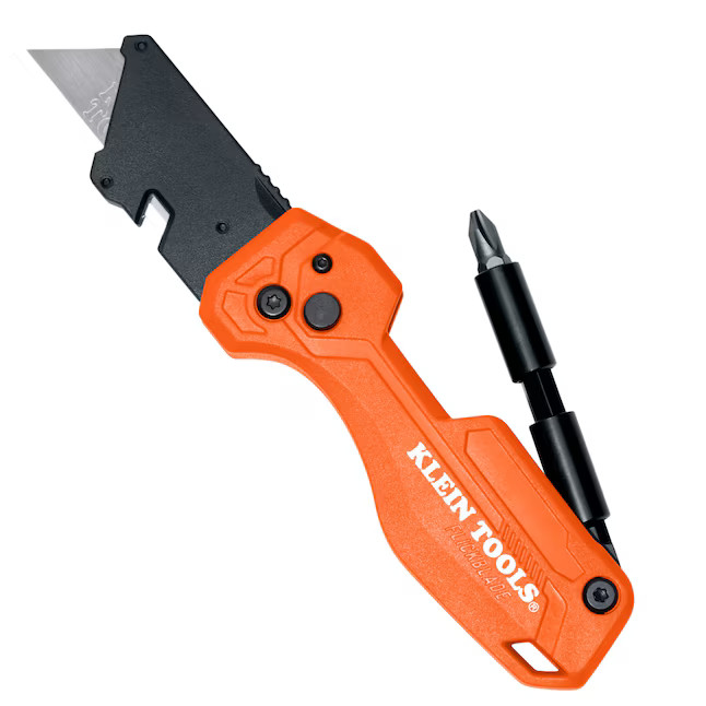 Klein Tools Folding Utility Knife With Driver | Lowe's