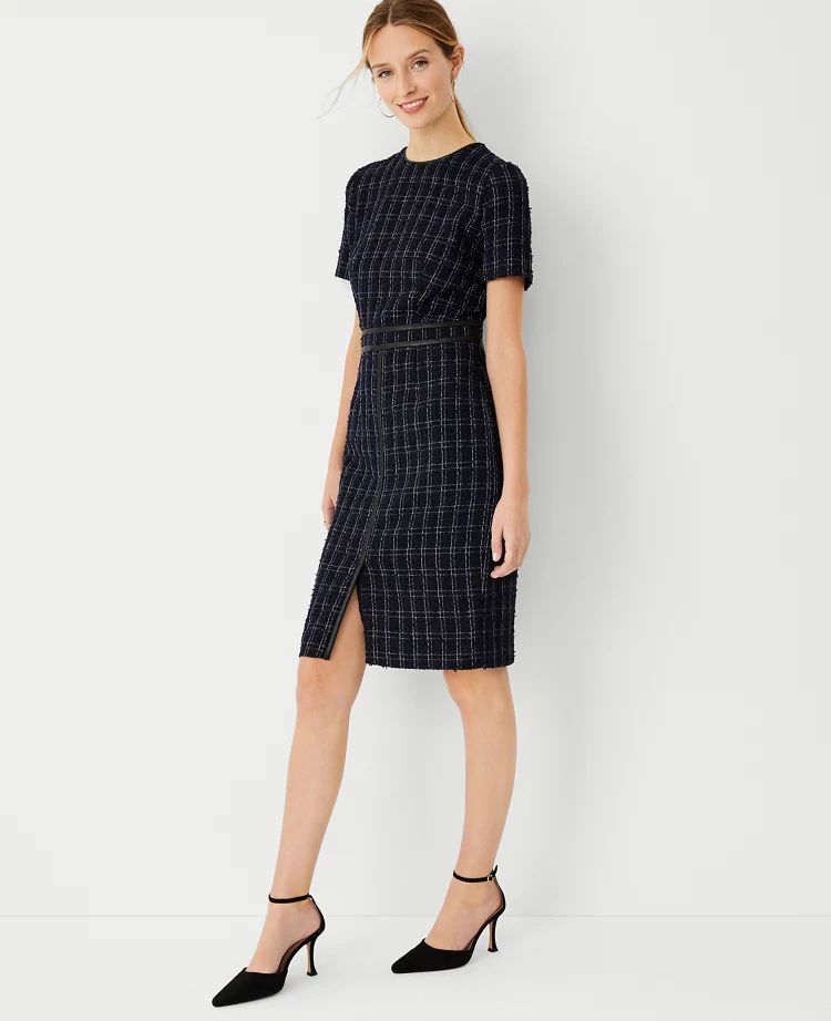 Tweed Sheath Dress | Ann Taylor (US)