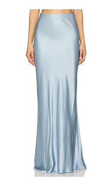 House of Harlow 1960 x REVOLVE Charlene Maxi Skirt in Smoky Blue from Revolve.com | Revolve Clothing (Global)