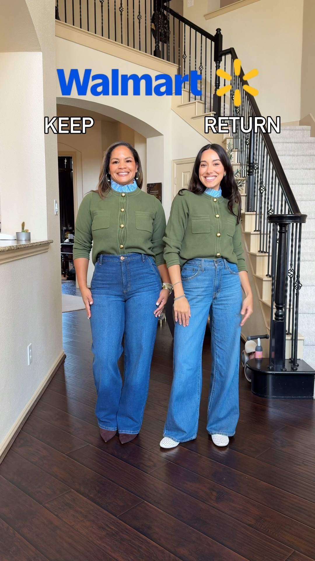 found the cutest tops from Walmart so of course we had to do a keep or return 🤭 don’t worry, we have more fall outfits coming your way! 

✨Monica is in an xs in everything & Mindy is in a medium in everything 

#LTKStyleTip #LTKPetite #LTKOver40