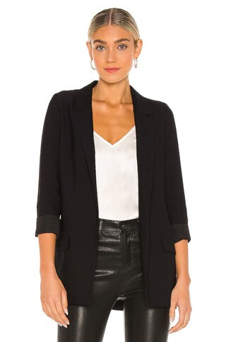 ALLSAINTS Aleida Blazer in Black from Revolve.com | Revolve Clothing (Global)