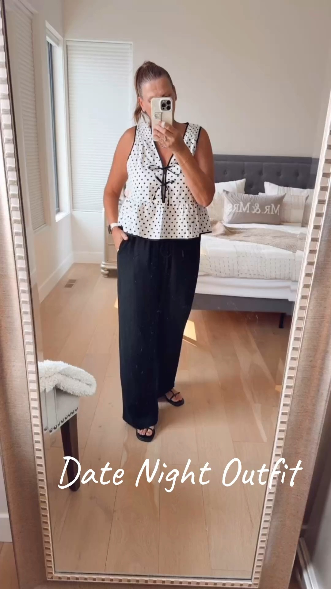 Summer date night look

These pants are a look for less, soo good !!! 
Wearing a M

Date night outfit, lodge pant, Amazon fashion , effortless style, style over 50

#LTKsummer #LTKover50style #LTKstyletip