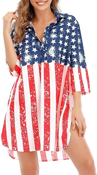 Century Star Swimsuit Beach Coverups for Women 2022 Chiffon Bathing Suit Cover Up Bikini Beach Br... | Amazon (US)