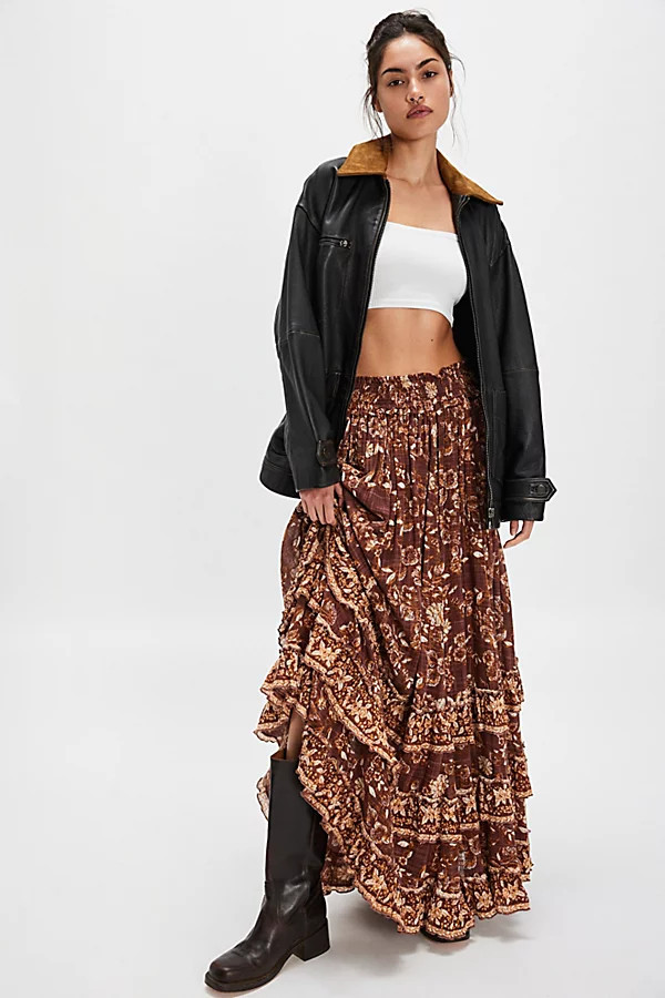 FP One Brynn Printed Maxi Skirt | Free People (Global - UK&FR Excluded)