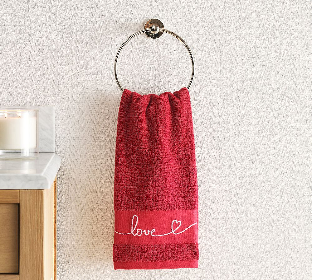 Love Hand Towel | Pottery Barn (US)