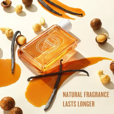 Sttes Perfume 701# (Caramel Vanilla Macadamia Nut) - Eau de Perfume 100ml (3.4fl oz) Amber Gourmet Tune (Caramel Vanilla + Roasted Macadamia Nuts) | Walmart (US)