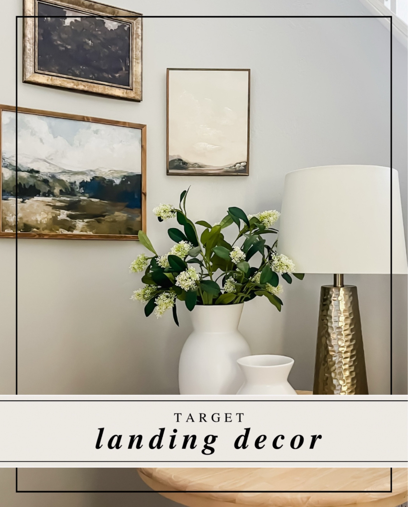 Recreate my stair landing with these similar finds from Target! 


#LTKHome