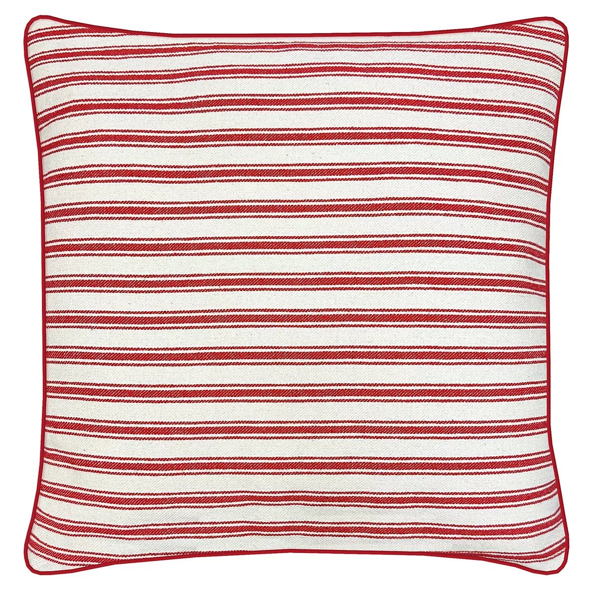 Americana Red Woven Micro Stripe Pillow | Kohl's