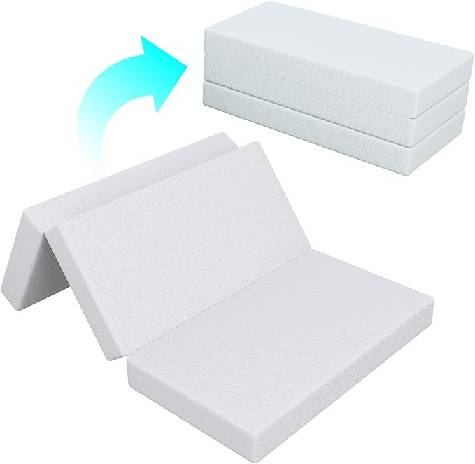 Moonlightfamily Trifold Foldable Pack n Play Mattress Topper, 38 * 26 inch playpen Mattress, Remo... | Amazon (US)