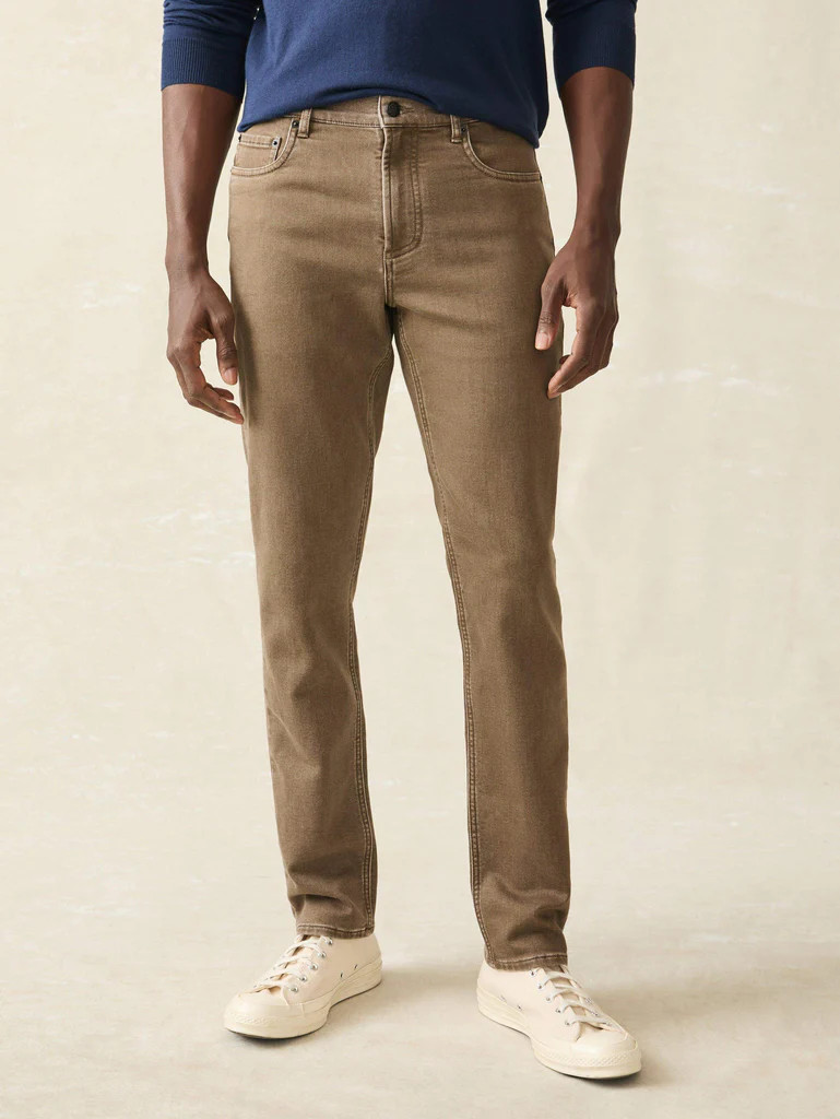 Stretch Terry 5-Pocket Pant | Faherty