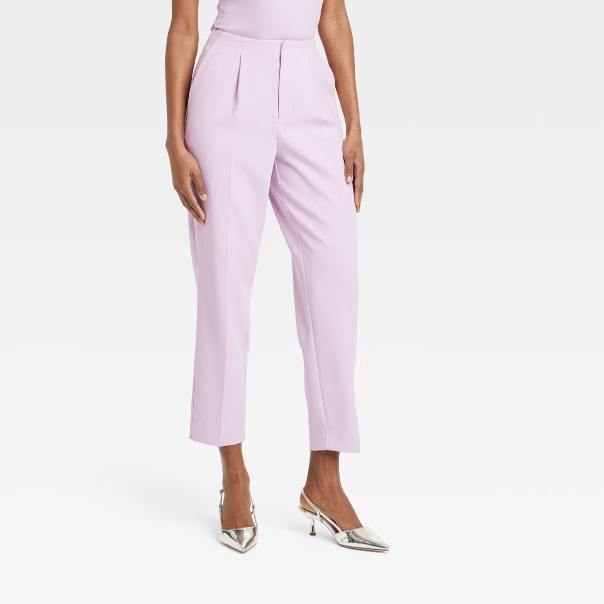 Women's High-Rise Tailored Trousers - A New Day™ | Target