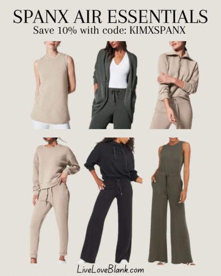Spanx air essentials new releases and best sellers
Save 10% with code KimXSpanx 
Casual outfit idea
Travel outfit 
Weekend outfit 

#LTKstyletip #LTKFind #LTKtravel