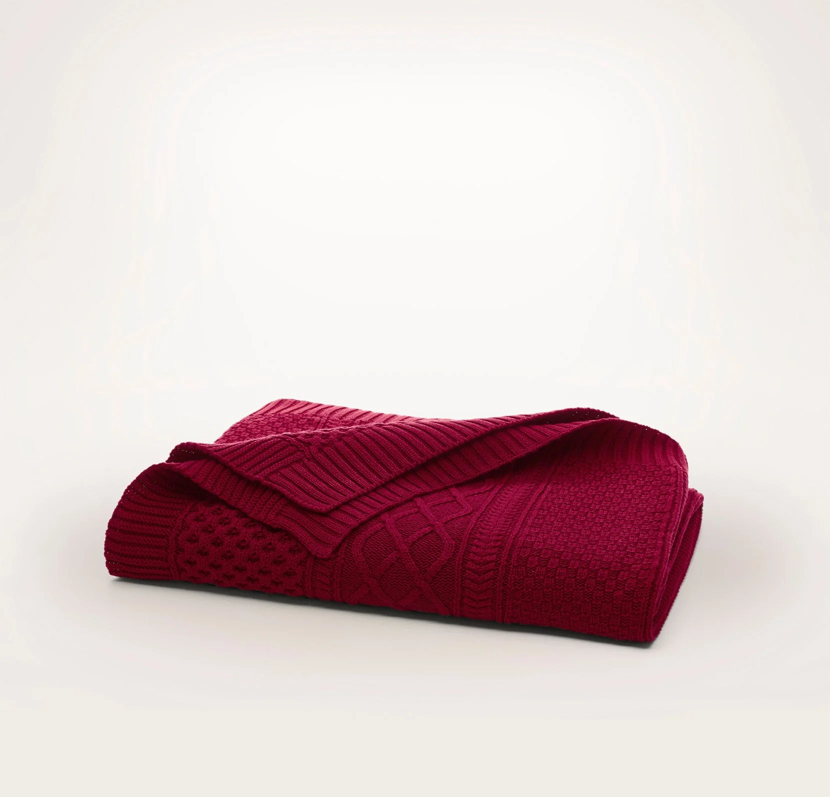 Aran Knit Throw Blanket | Boll & Branch