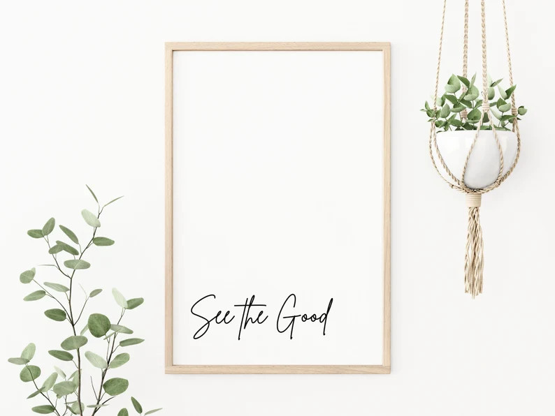 See the Good  Home Printable  Office Wall Art  Nursery Wall | Etsy | Etsy (US)