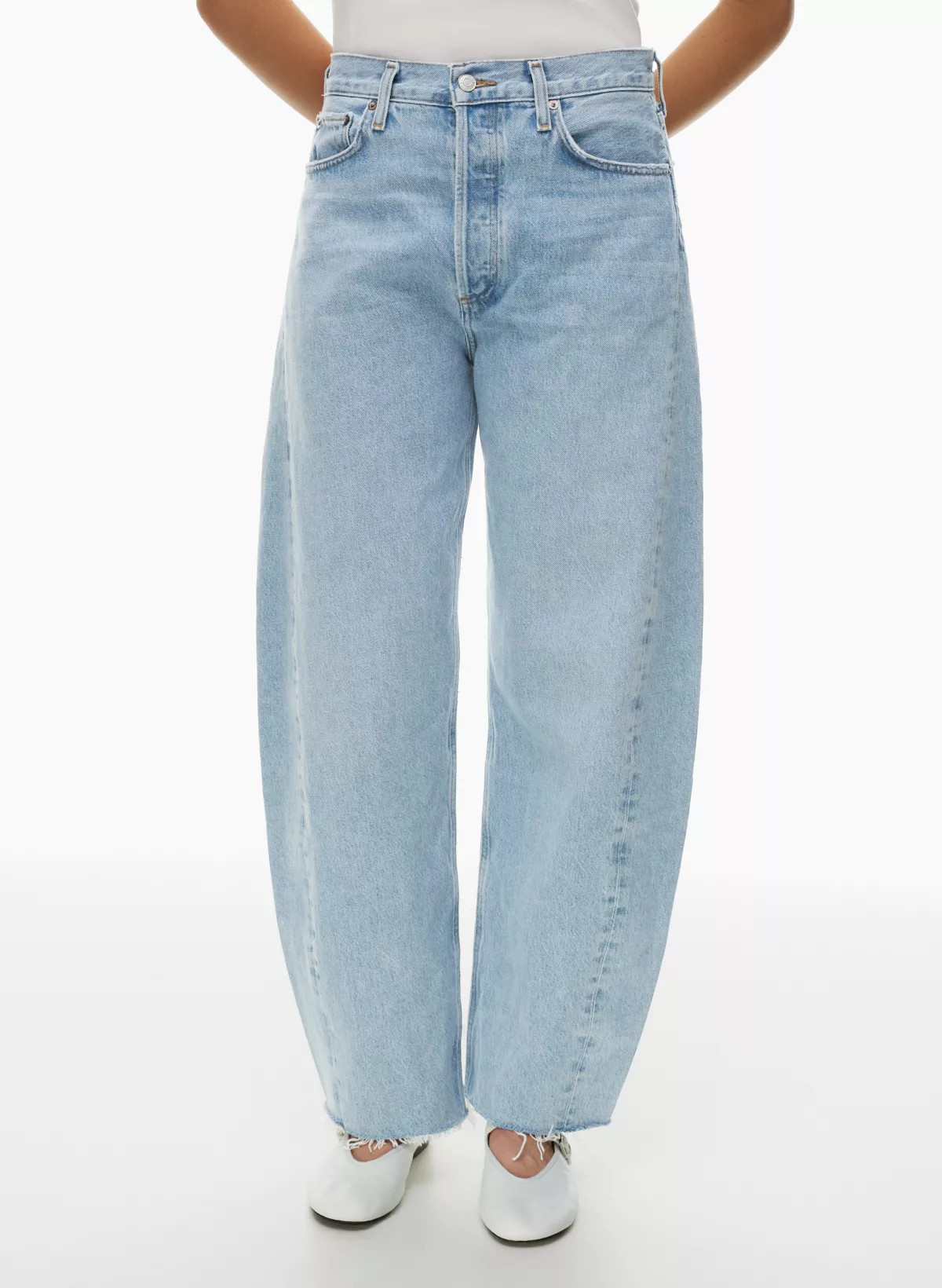 LUNA PIECED JEAN | Aritzia