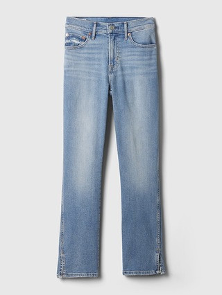 Mid Rise Split-Hem Vintage Slim Jeans | Gap (US)