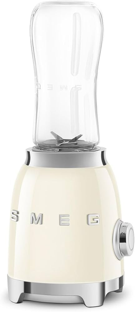 SMEG 50's Retro Style Personal Blender with Backlit Knob and Two 600 ML BPA Free bottles PBF01CRU... | Amazon (US)