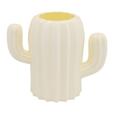 REGALWOVEN Acrylic Rectangle Vase Low Centerpiece for Dining Table 5.3"L x 3.0"W x 4.5"H Creamy White | Target