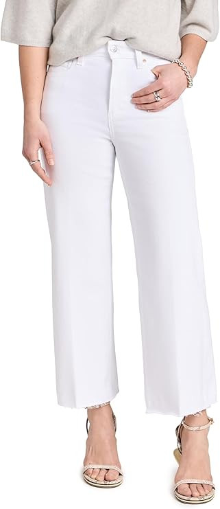 PAIGE Women's Anessa Rock Show Distressed Jeans | Amazon (US)