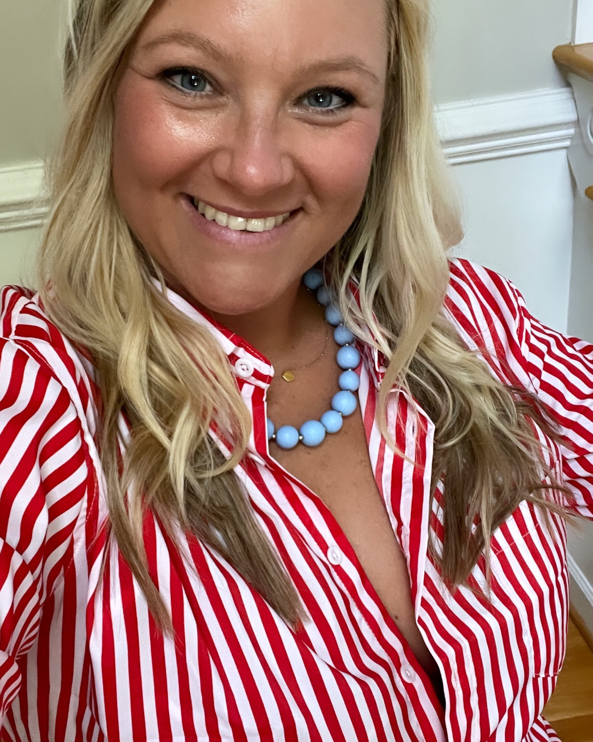Happy fourth from us! I was so so thrilled with this red striped top and blue beaded necklace. It was precious! 

#LTKSummerSales #LTKStyleTip #LTKParties