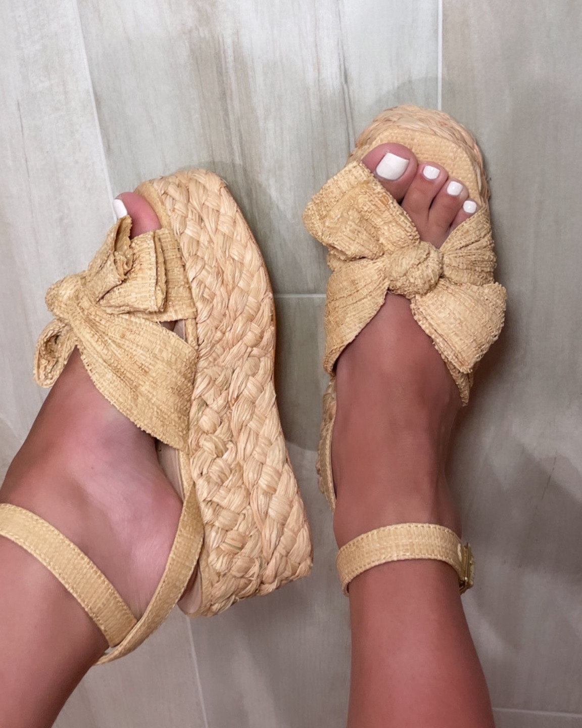 Bow espadrilles clearance