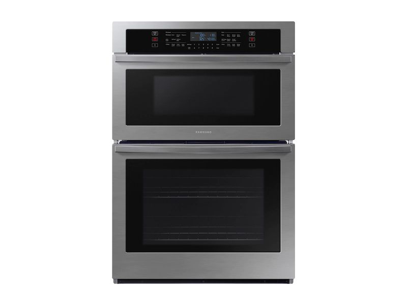 30&quot; Electric Wall Oven Microwave Combo in Stainless Steel | Samsung US | Samsung