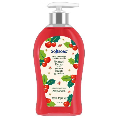 Softsoap Holiday Seasonal Hand Soap - Berry - 11.25oz | Target