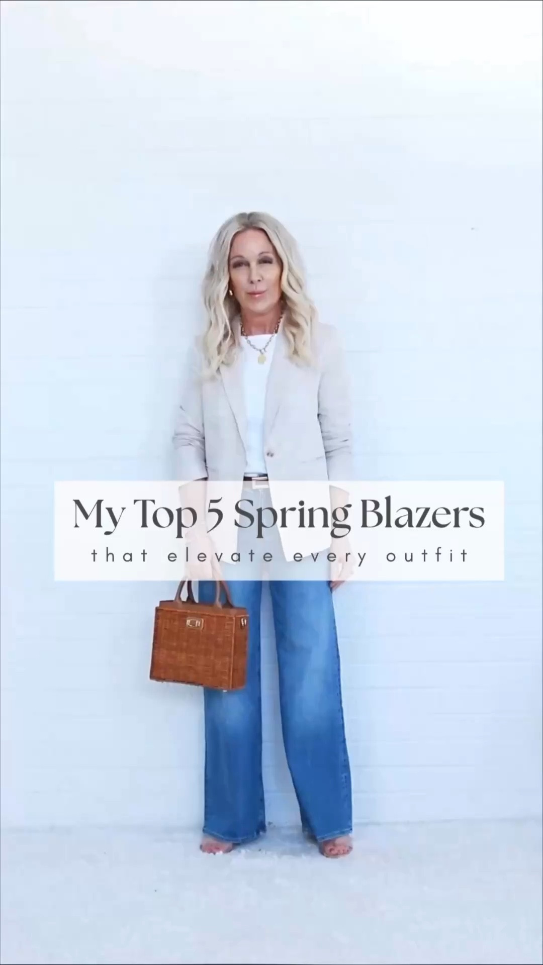 My Top 5 Blazer Spring Blazers
that add polish to every outfit.

Which outfit is your favorite: 1 2 3 4 5?

Polished doesn’t have to mean complicated. 🤍

These are the 5 blazers I reach for on repeat.
When I want to look put together…
without overthinking it.

Because the right layer changes everything. 
Ease > Effort = Confidence.

💬Comment BLAZER 
to grab my top picks and instantly elevate your Spring outfits.

✨Midlife It Girl Energy,
Valarie

#FashionOver50 #SpringOutfit #springoutfits #StyleOver50 #springoutfit2026

Spring Outfits
Spring Fashion
Spring Style
Classic Style
American Style 

#LTKOver40 #LTKPetite #LTKSeasonal