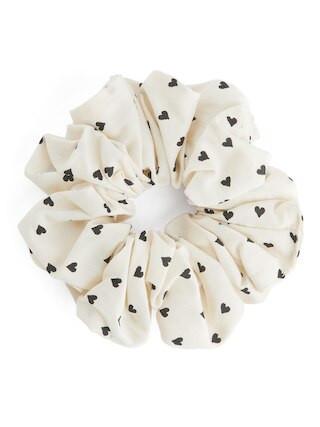 Printed Scrunchie – Off White/Hearts – Children – ARKET GB | Arket UK