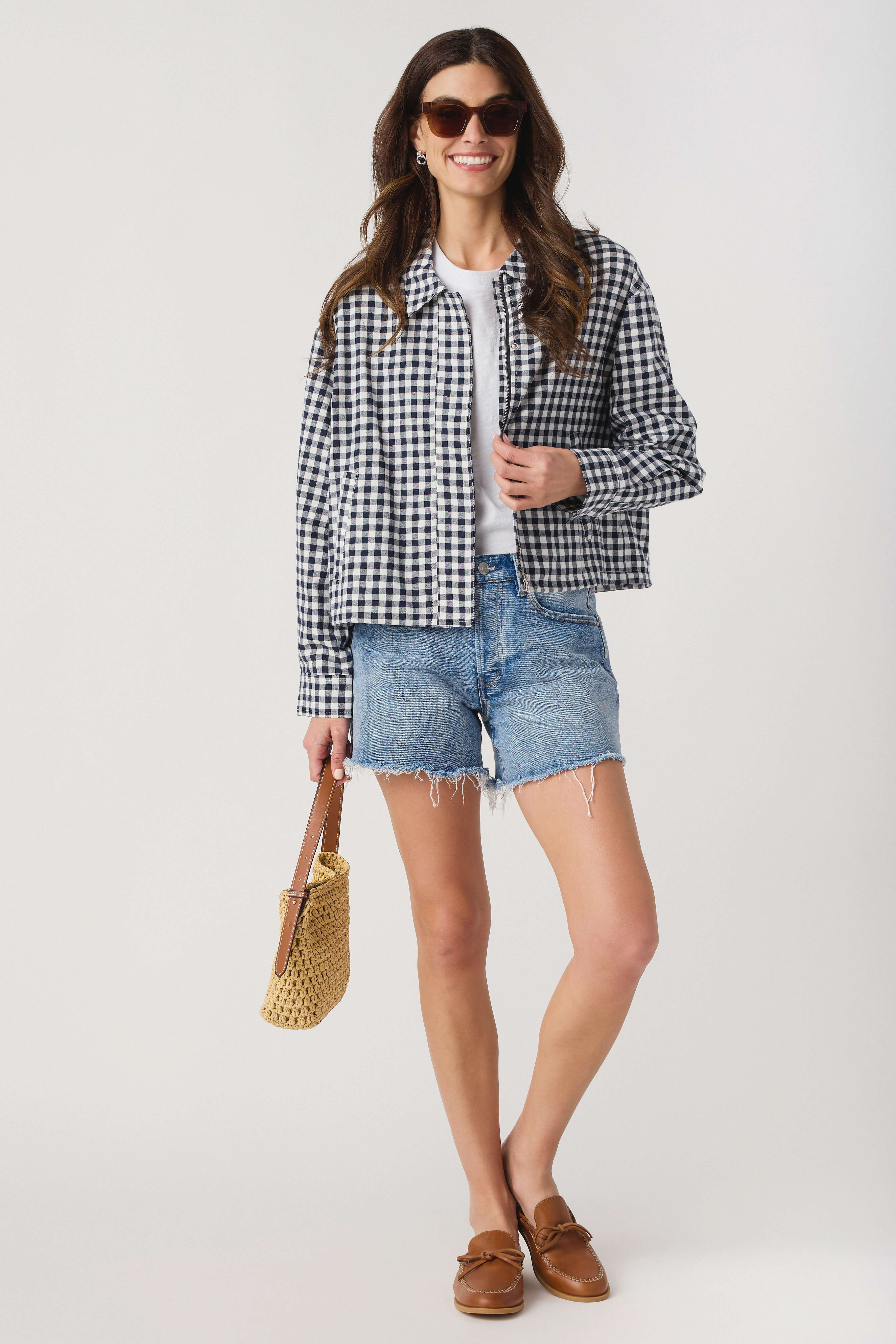 Raisonnel Gingham Jacket | Social Threads