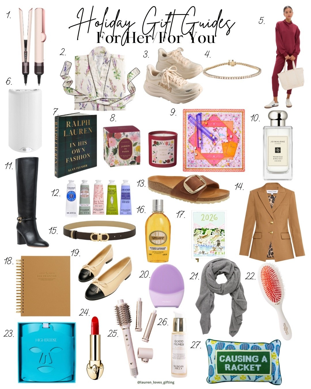 For Her/For You Gift Guide Part 1

#LTKStyleTip #LTKGiftGuide #LTKHoliday
