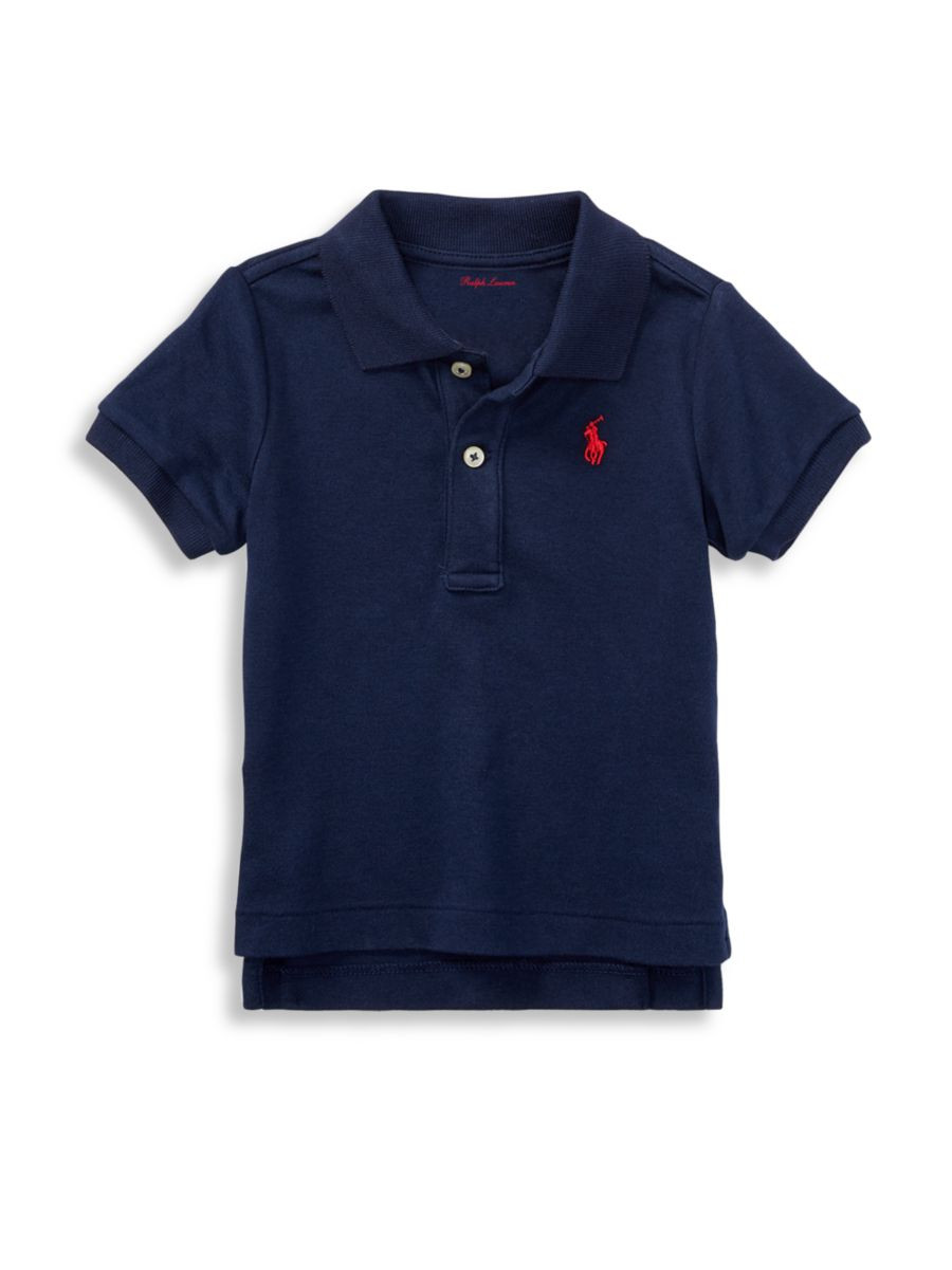 Baby Boy's Cotton Interlock Polo | Saks Fifth Avenue