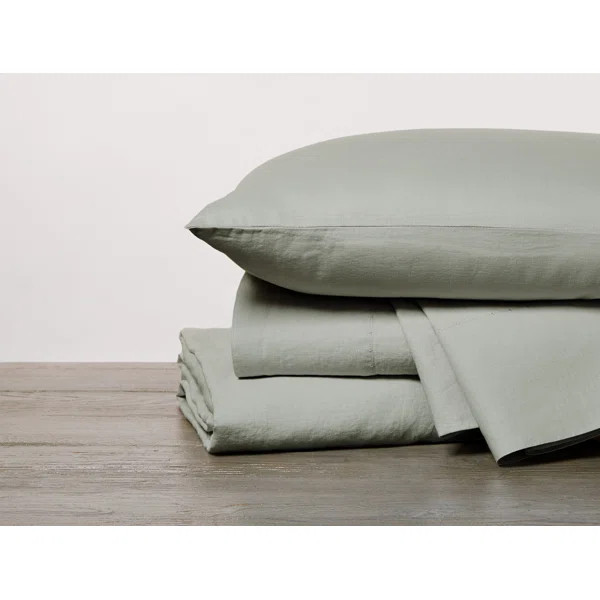 Organic Relaxed Linen Pillowcase (Set of 2) | Wayfair North America