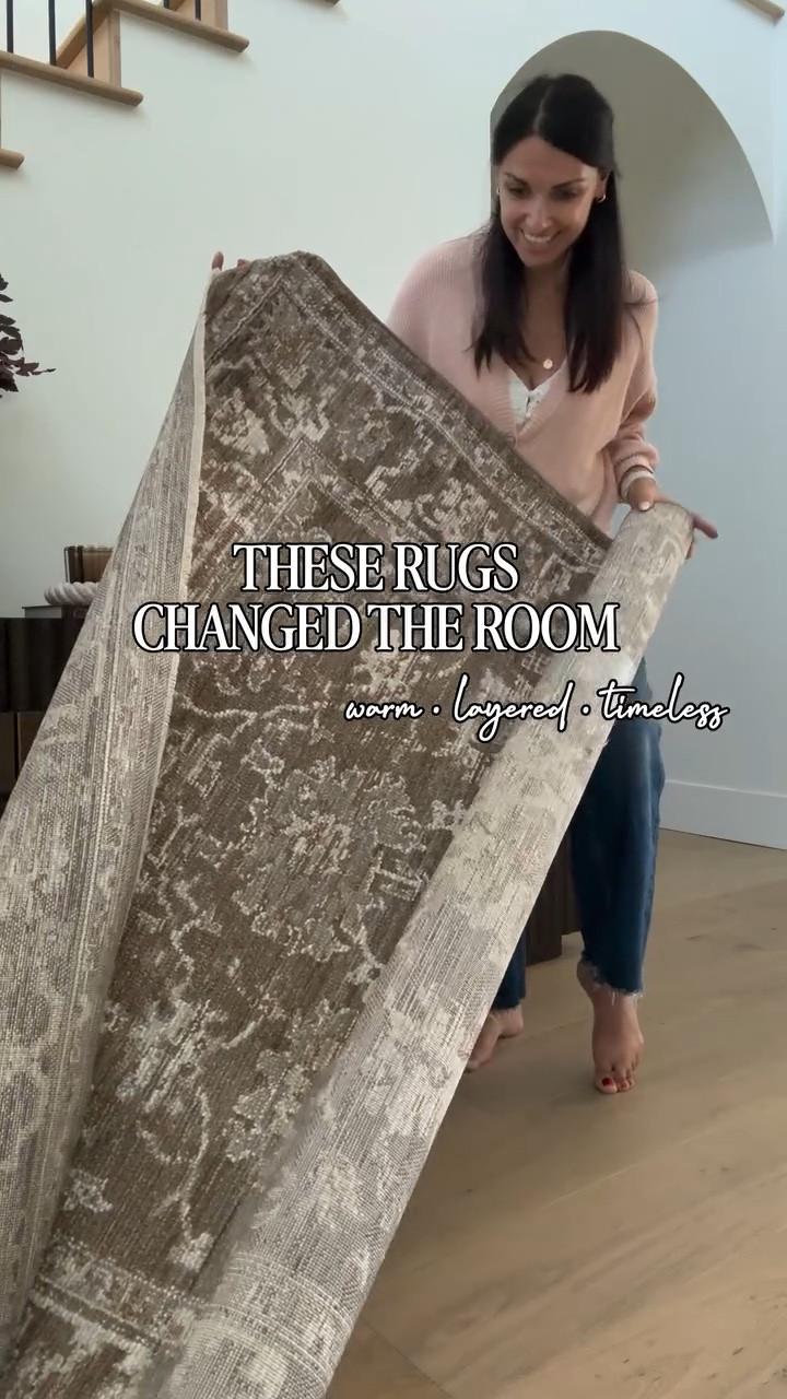 These rugs completely changed the feel of our home.
They added so much warmth, texture, and that layered lived-in look I’m always trying to create without making the space feel too formal.

A good rug really can make a room feel finished — and these are some of the ones I’d genuinely buy again.

Sharing all my favorites below 🤍

Save this for rug inspo later + send to someone decorating a space right now.

#amazonhome #neutralhome #ruginspo #livingroomdecor #interiordesignideas