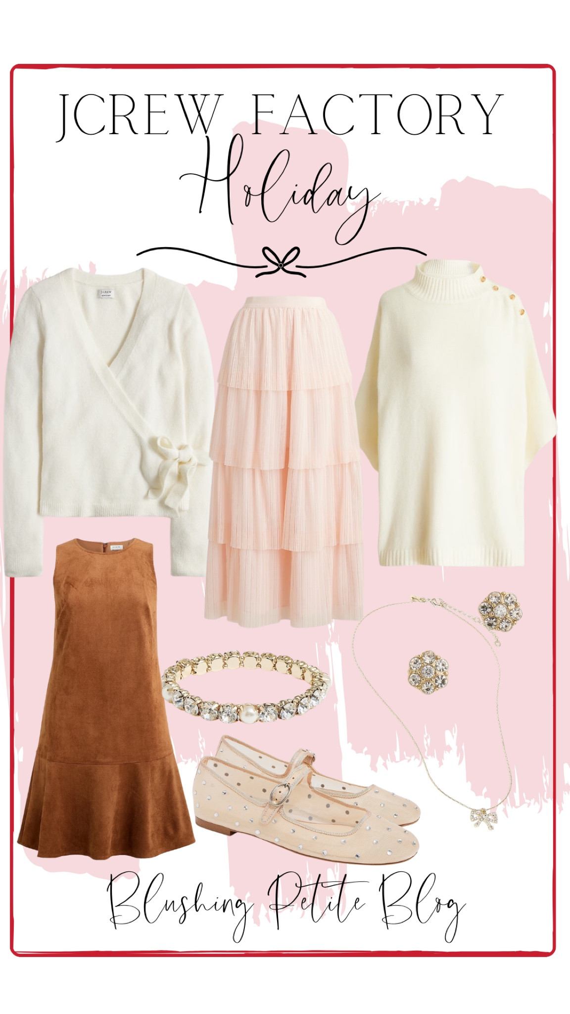 Pretty holiday pieces from Jcrew Factory✨

#LTKSeasonal #LTKHoliday #LTKSaleAlert