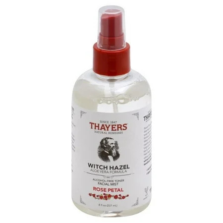 Thayers - Witch Hazel Alcohol-Free Facial Mist Toner with Aloe Vera Formula Rose Petal - 8 fl. oz. | Walmart (US)