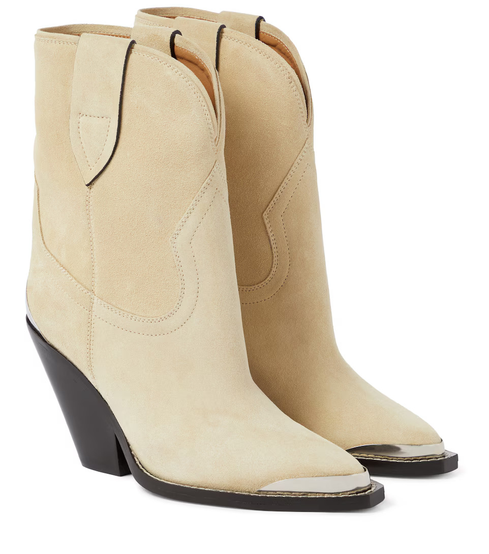 Leyane suede ankle boots | Mytheresa (US/CA)