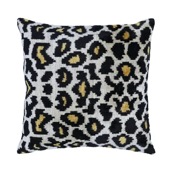 Canvello Luxury Tiger Print Black Square Pillow - 16x16 inch | Walmart (US)