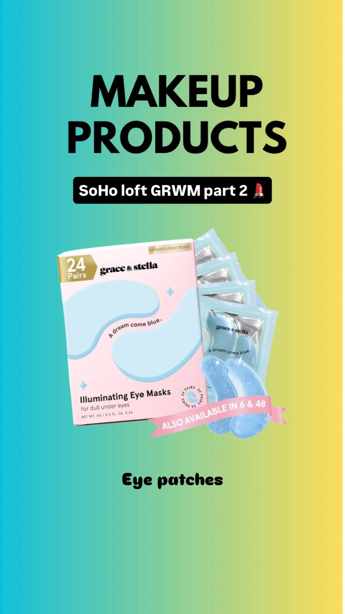24 for $24 eye patches

#LTKgrwm