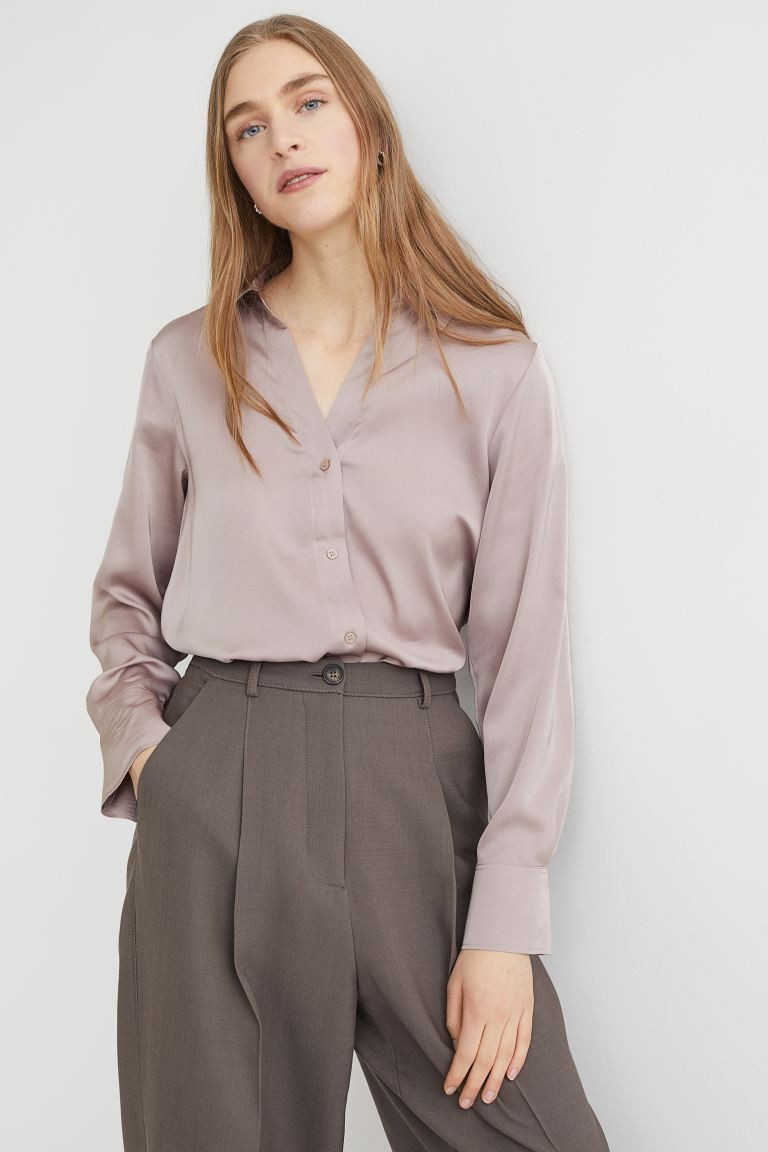 V-neck Blouse | H&M (US + CA)