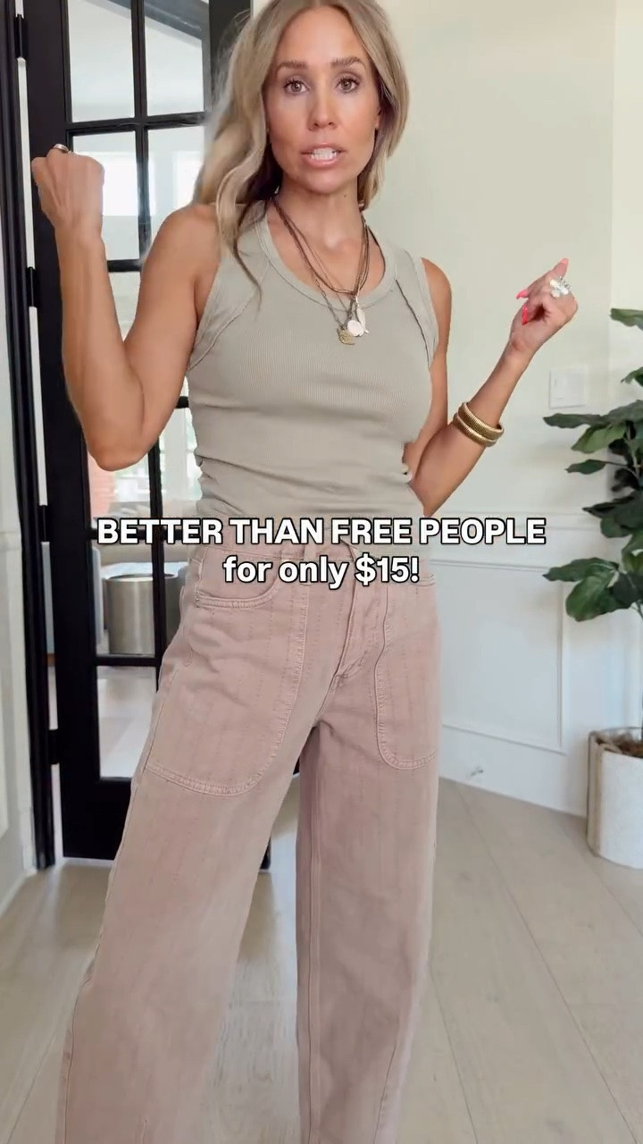 🤍 This Target outfit is a WINNER 🏆🤍✨🙌 Free People looks for less are my jam! Also, these jeans are a huge bestseller rn! I’m wearing my tts in both (small / 4). 5’5” // 120ish lbs

#LTKvlog #LTKselfcare