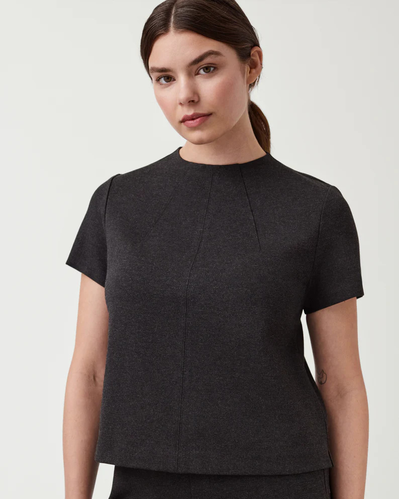 The Perfect Funnel Neck Top | Spanx