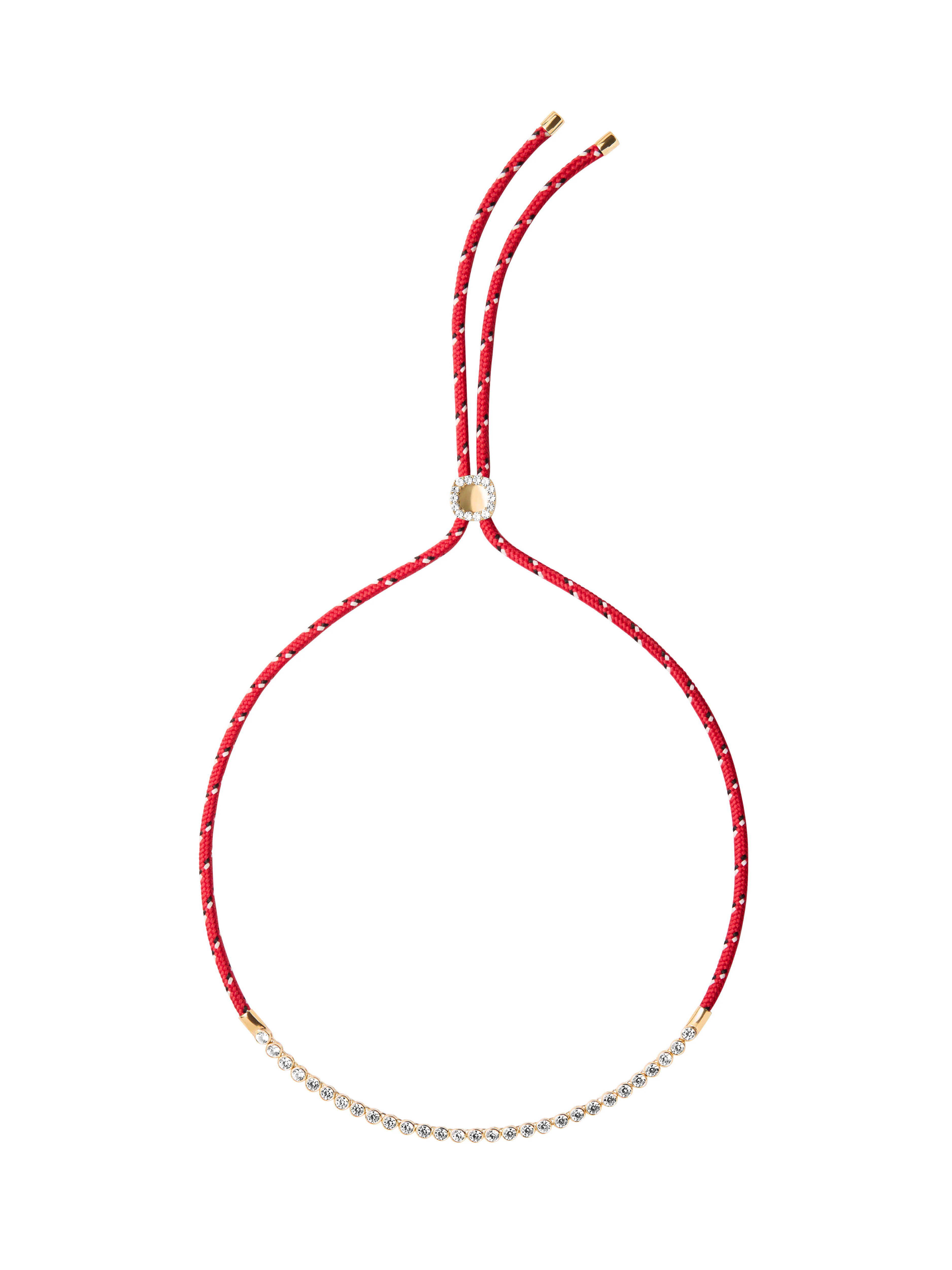 JAMES BEZEL ROUGE PARACORD NECKLACE, GOLD | Dorsey